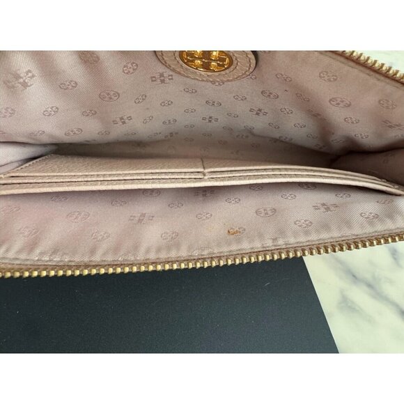 Tory Burch Womens Two Tones Perry Colorblock Leather Crossbody Bag - Picture 4 of 5